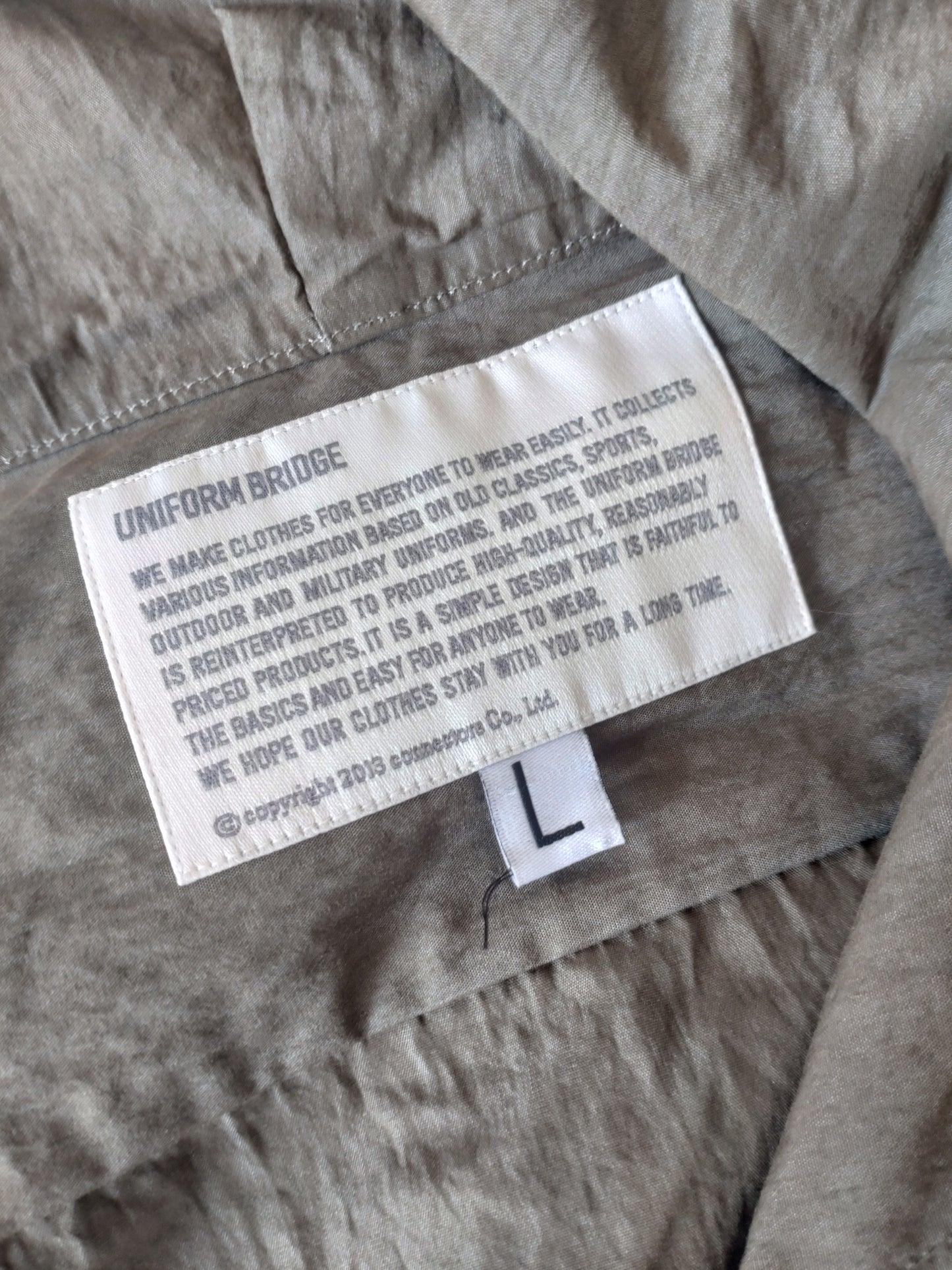 Uniform Bridge Light Hooded Jacket