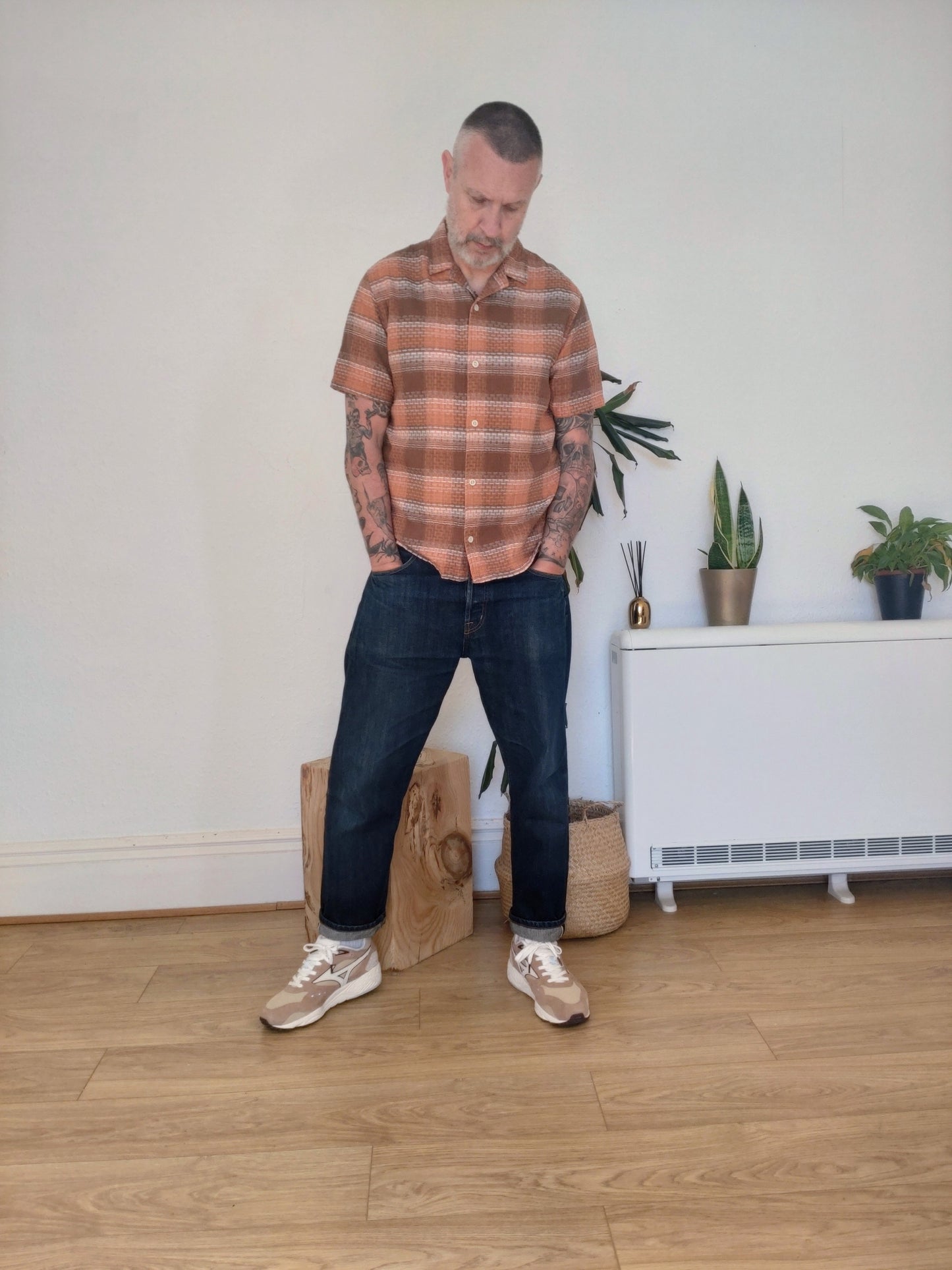 Folk Soft Collar Vacation Shirt