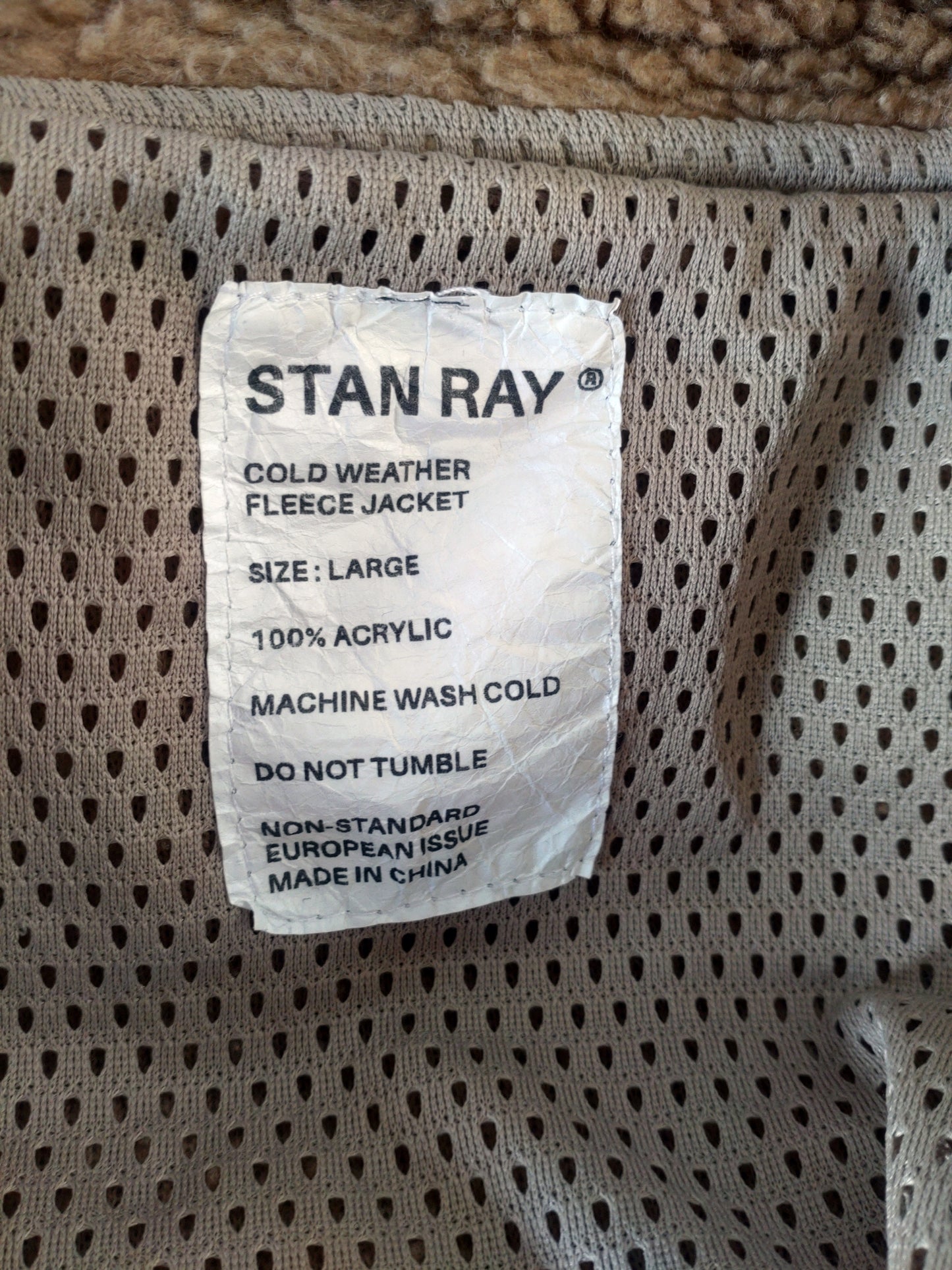 Stan Ray High Pile Fleece