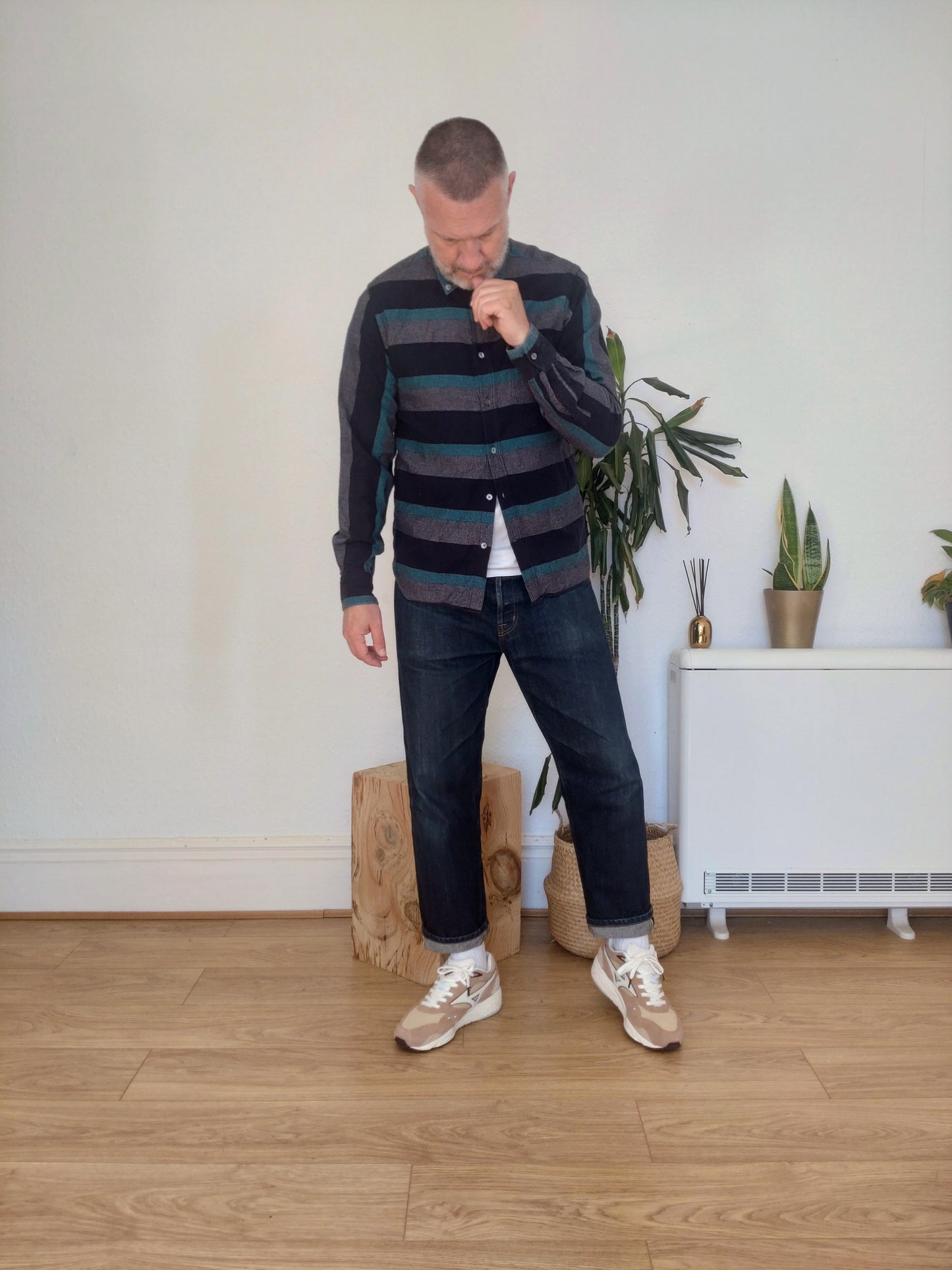 YMC Bold Striped Shirt