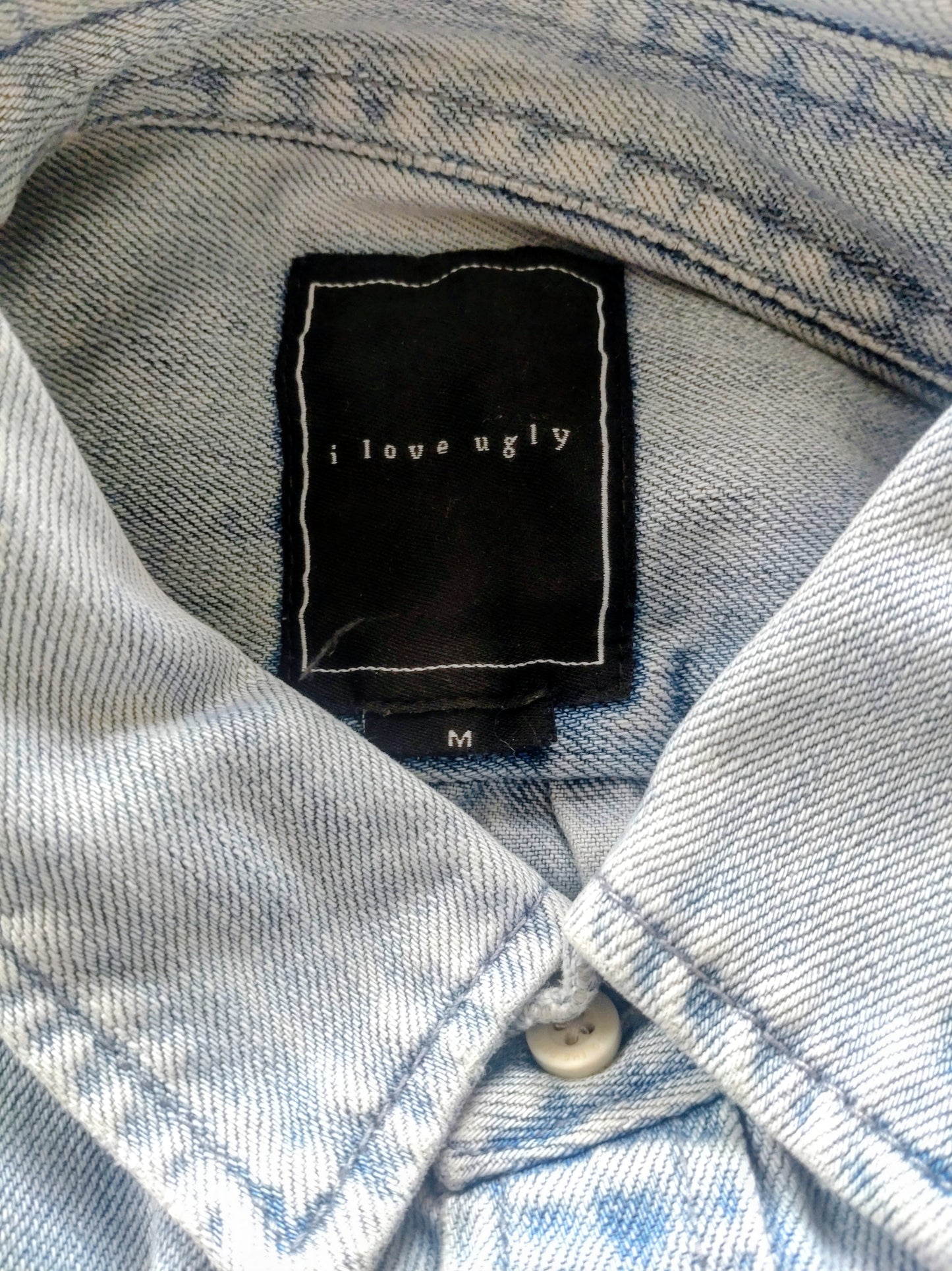 I Love Ugly Denim Shirt