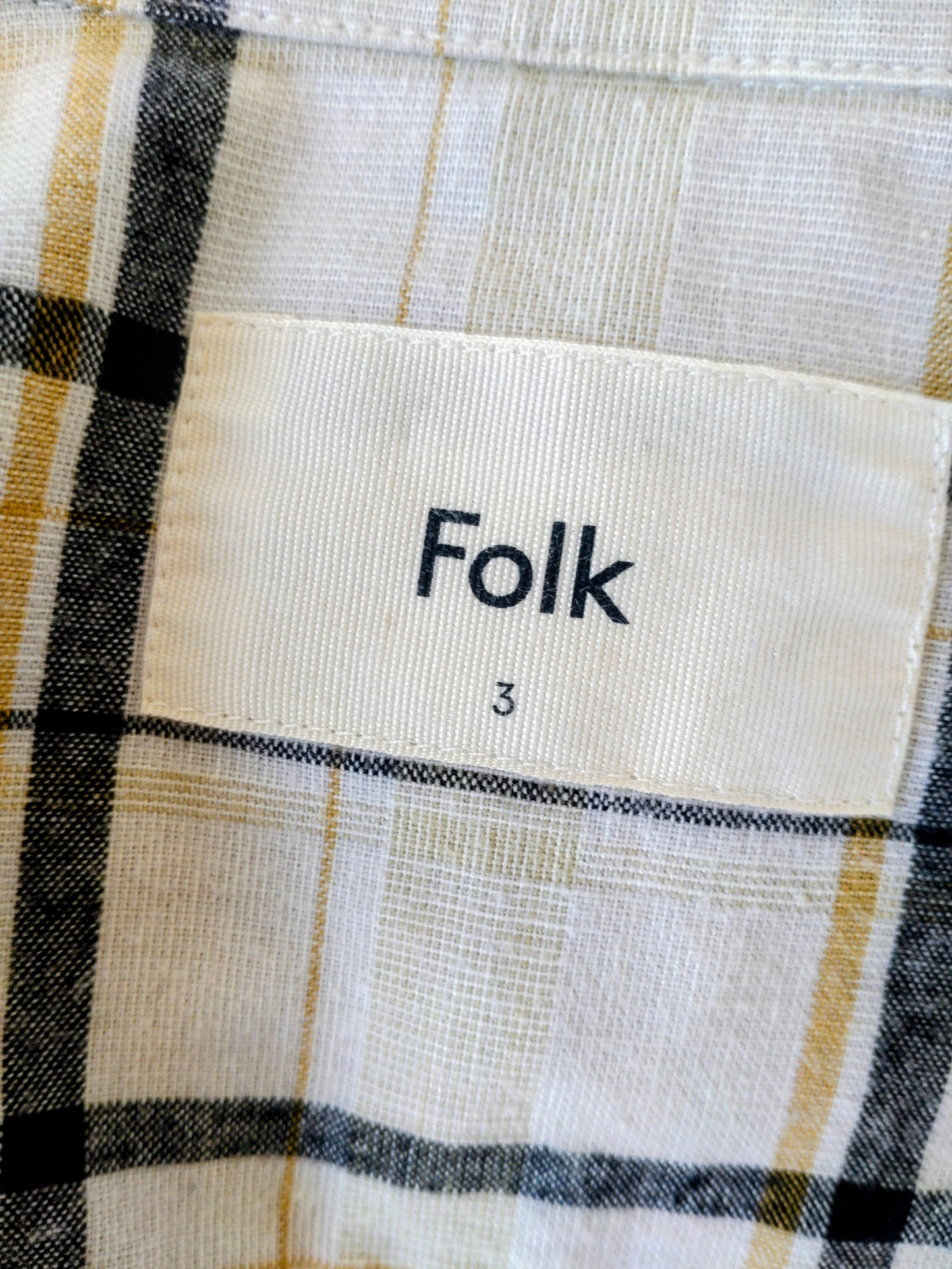 Folk Storm Check Shirt