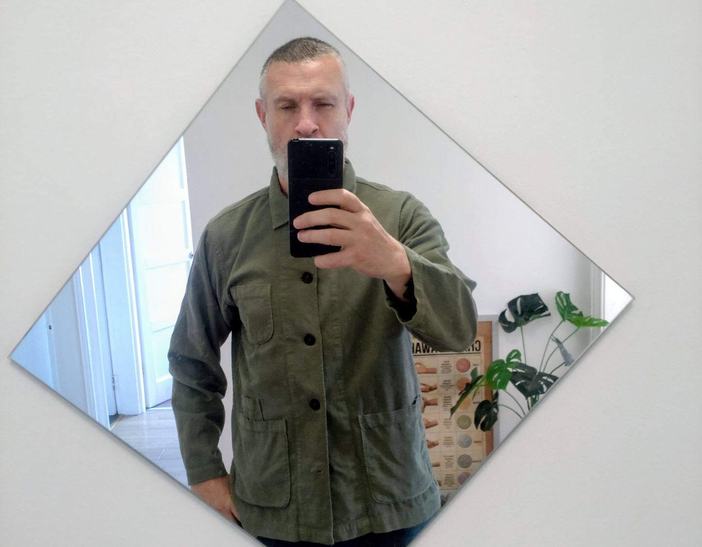 Universal Works Organic Fine Cord Bakers Overshirt