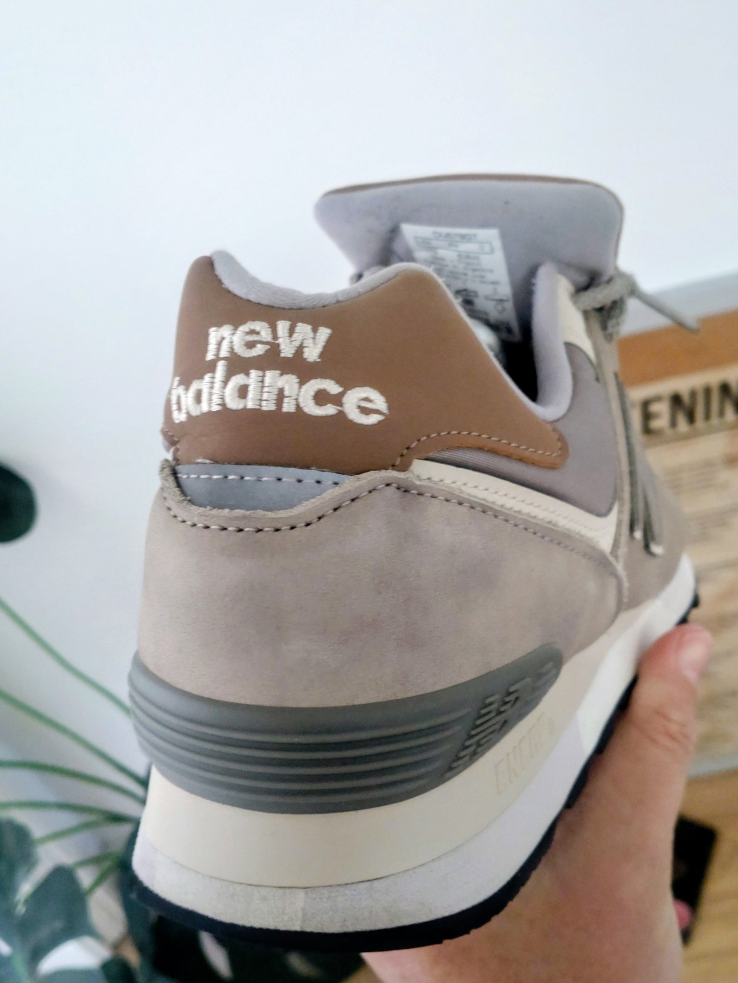 New Balance 576 Made in England Nostalgia Sepia