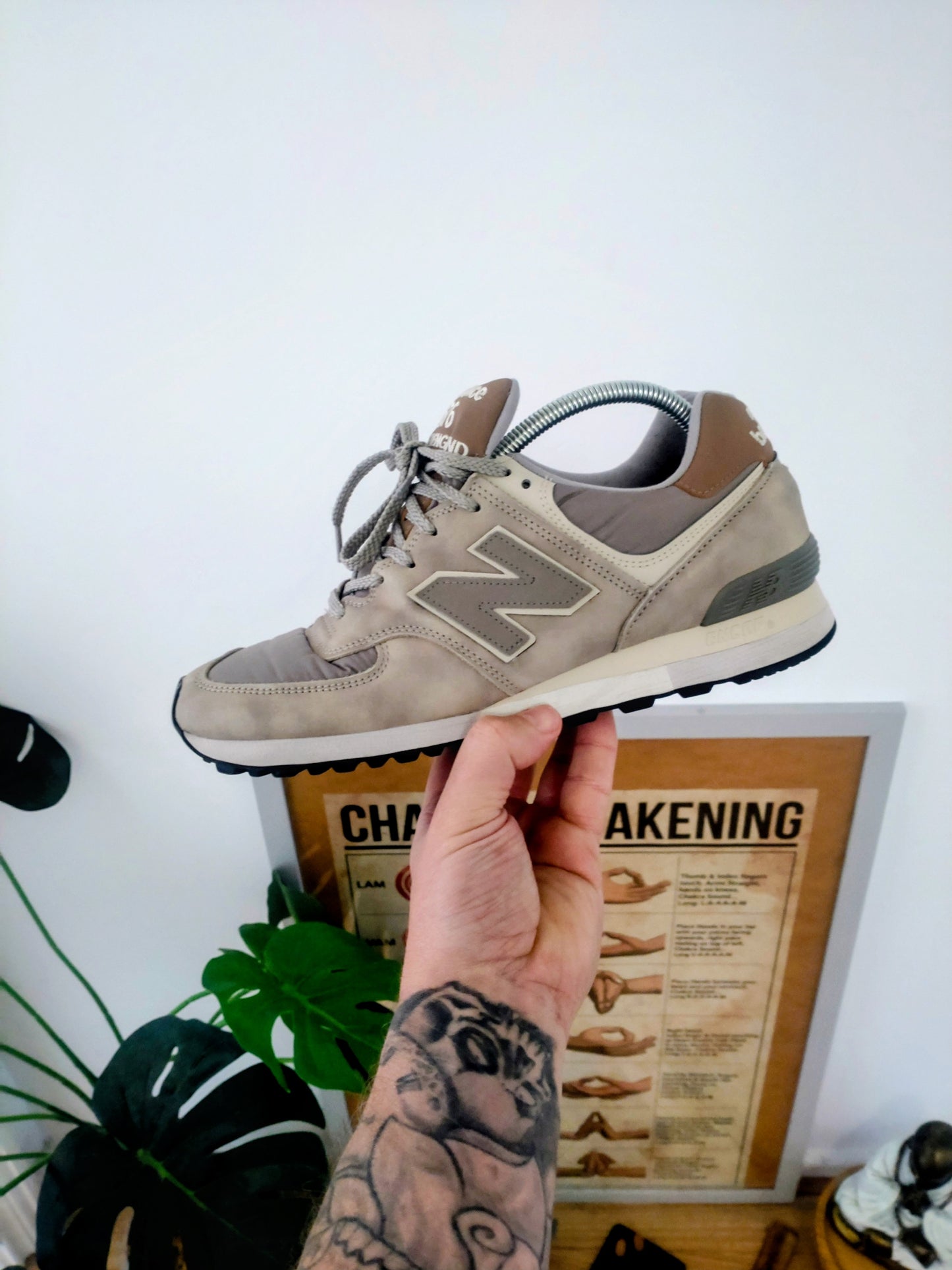 New Balance 576 Made in England Nostalgia Sepia