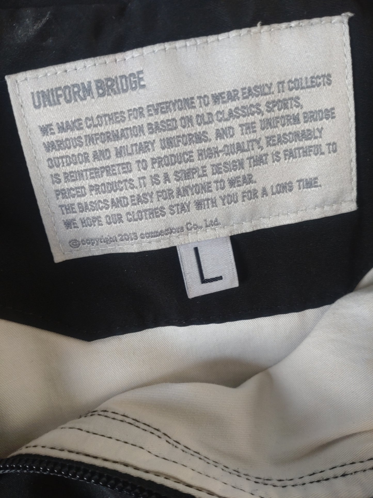 Uniform Bridge Hooded Half Zip Pullover Jacket