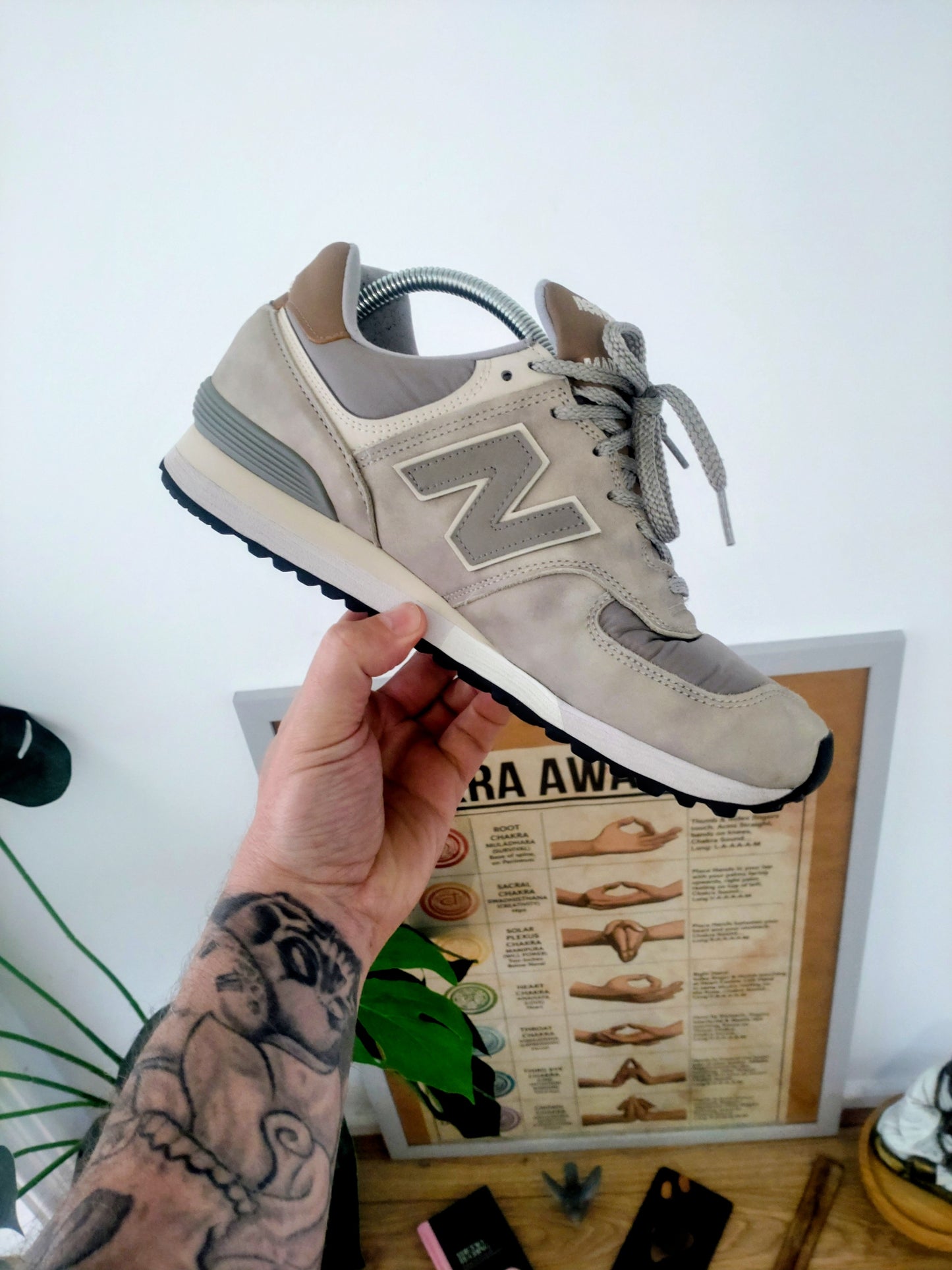 New Balance 576 Made in England Nostalgia Sepia
