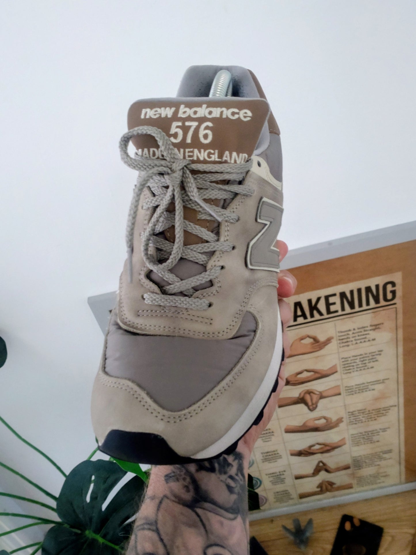 New Balance 576 Made in England Nostalgia Sepia
