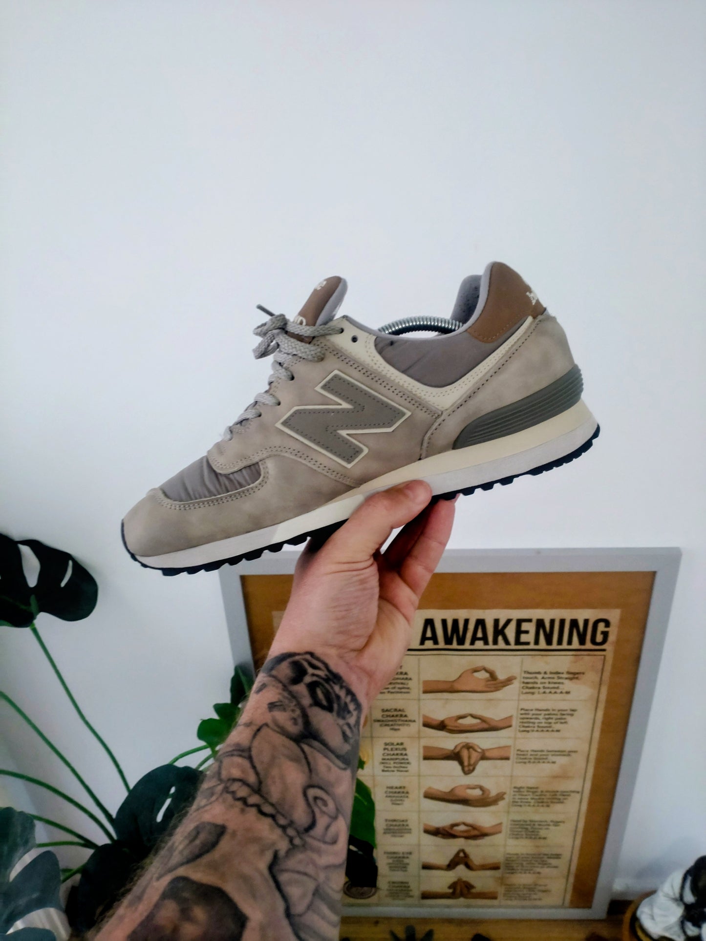 New Balance 576 Made in England Nostalgia Sepia