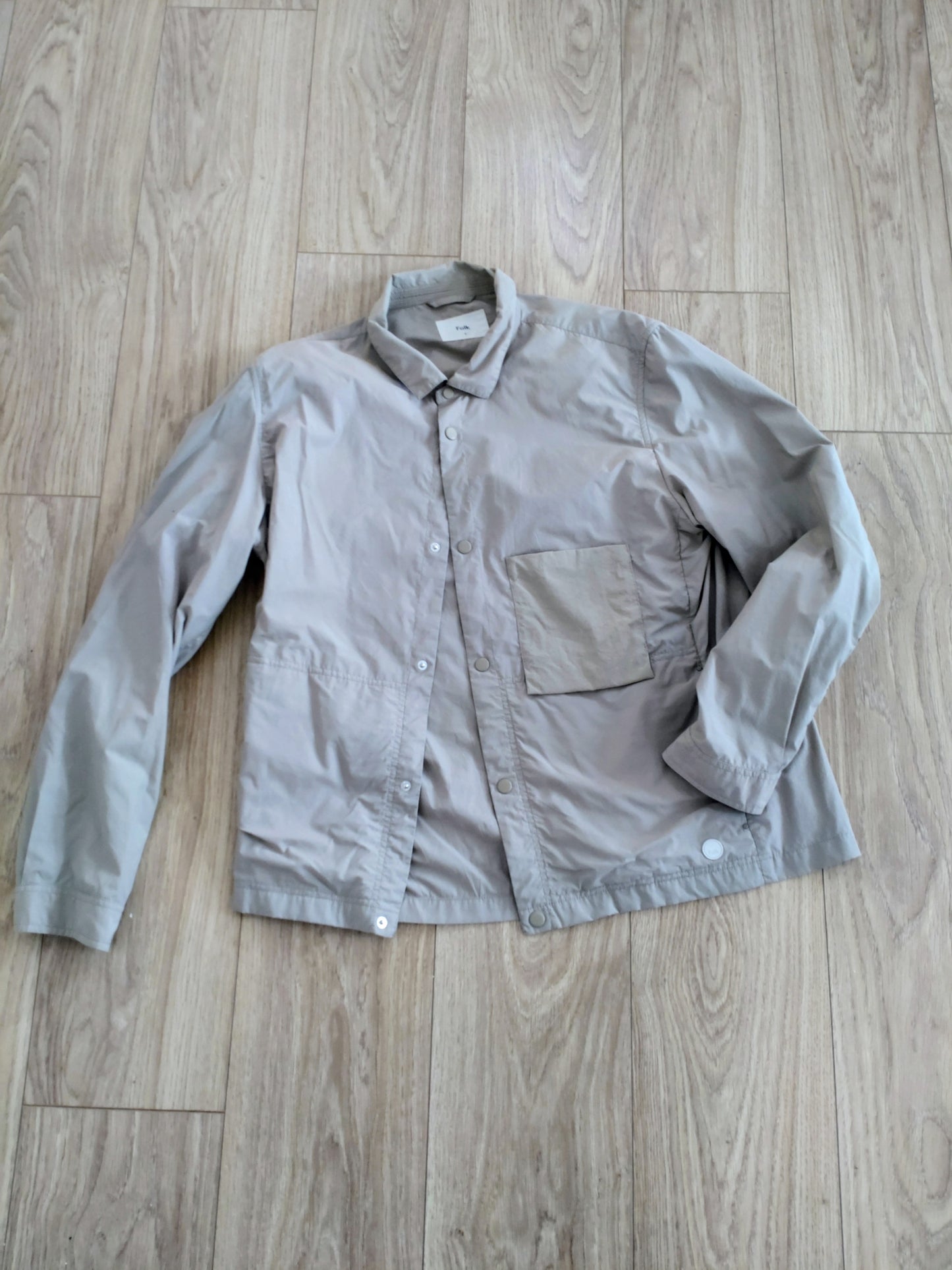 Folk Patch Pocket Overshirt