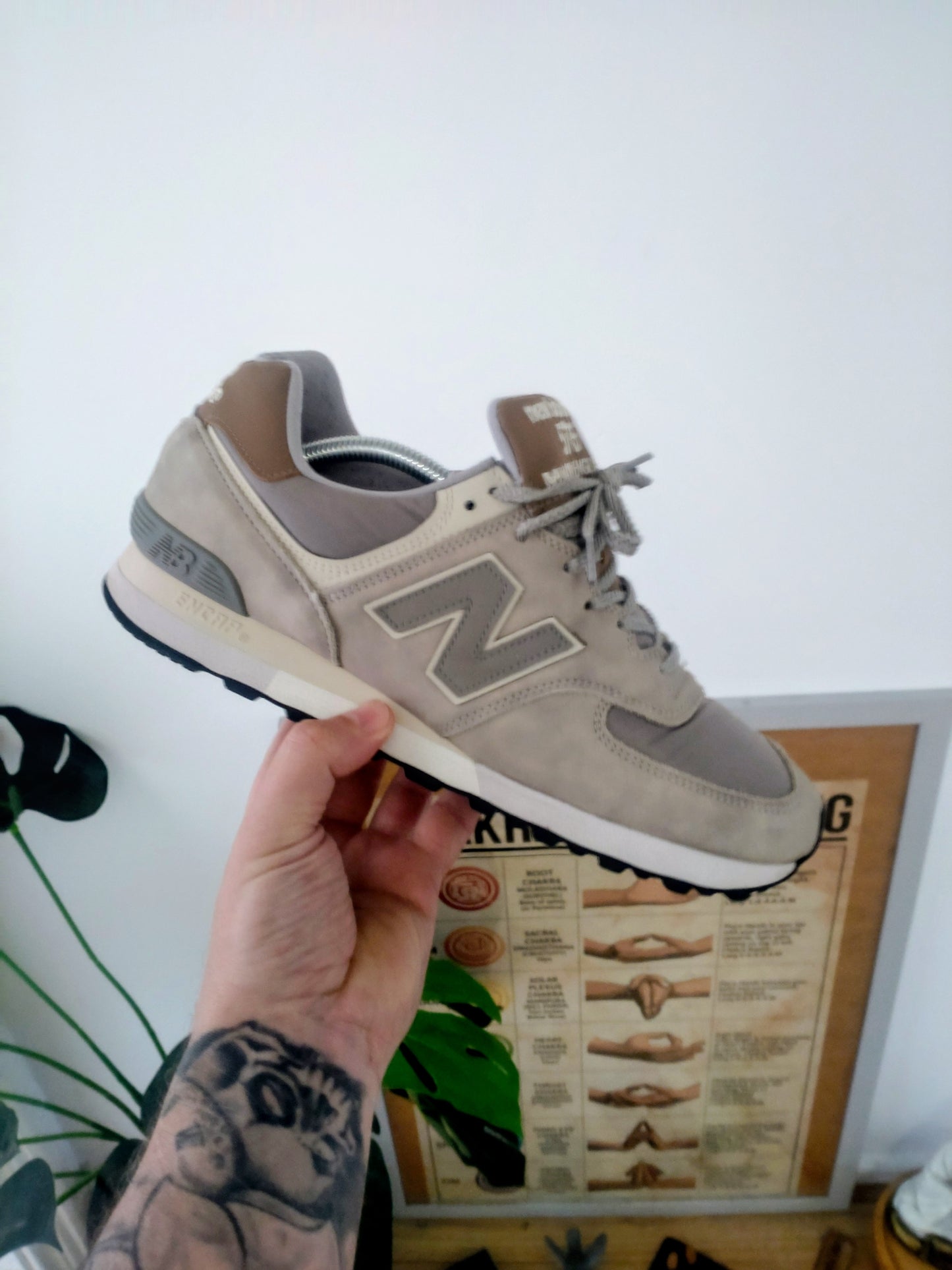New Balance 576 Made in England Nostalgia Sepia