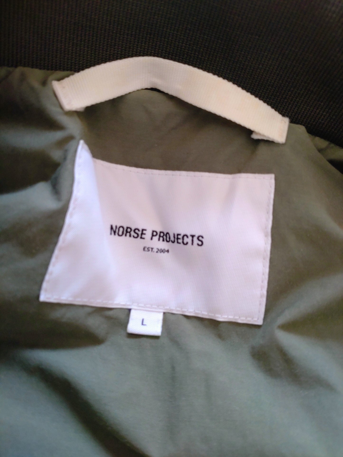 Norse Projects Ryan Crisp Cotton Bomber Jacket